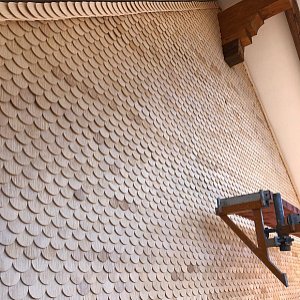 Holzschindel Fassade